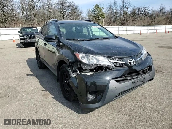 2015 Toyota RAV4 LE with VIN 2T3BFREV0FW296593, listed as a Copart auction lot 54052395 with 106,702 mi miles and Salvage title. Bid and sale history available at DreamBid. Image 15.