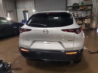 2022 Mazda CX-30 2.5 S Preferred Package with VIN 3MVDMBCL7NM458435, listed as a Copart auction lot 49167215 with 0 mi miles and Salvage Title. Bid and sale history available at carsss.com. Image 6.