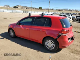 2012 Volkswagen Golf with VIN WVWDB7AJ6CW210177, listed as a Copart auction lot 45854635 with 166,161 mi miles and Salvage title. Bid and sale history available at DreamBid. Image 2.