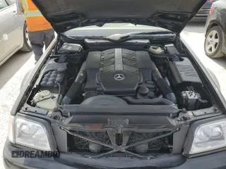 1999 Mercedes-Benz SL-Class with VIN WDBFA68F0XF177818, listed as a Copart auction lot 75025494 with 0 mi miles and Salvage Title. Bid and sale history available at carsss.com. Image 11.