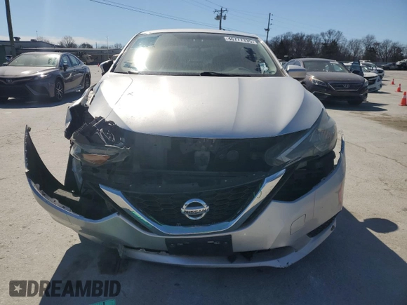2016 Nissan Sentra SV with VIN 3N1AB7AP8GY218340, listed as a Copart auction lot 46777335 with 154,831 mi miles and Salvage Title. Bid and sale history available at DreamBid. Image 5.