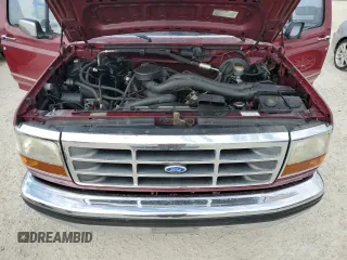 1992 Ford F-150 with VIN 1FTEX14H2NKA55620, listed as a Copart auction lot 76487124 with 182,781 mi miles and Salvage Title. Bid and sale history available at DreamBid. Image 11.