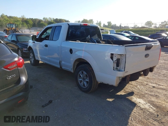 2016 Ford F-150 XL with VIN 1FTEX1CP9GFA58650, listed as a IAAI auction lot 42036538 with 104,698 mi miles and . Bid and sale history available at carsss.com. Image 3.