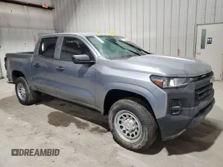 2024 Chevrolet Colorado 2WD Work Truck z VIN 1GCGSBEC2R1225924, wystawiony jako Copart lot #46835315 z przebiegiem Nie podano mil oraz Szkoda całkowita • Salvage title. Historia ofert i sprzedaży dostępna na DreamBid. Obrazek 4.