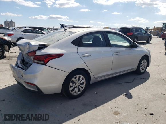 2019 Hyundai Accent SE with VIN 3KPC24A3XKE044640, listed as a Copart auction lot 75141053 with 76,199 mi miles. Bid and sale history available at carsss.com. Image 3.