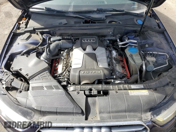 2013 Audi S4 Premium Plus with VIN WAUBGAFL4DA175859, listed as a Copart auction lot 46538595 with 90,920 mi miles and Salvage Title. Bid and sale history available at carsss.com. Image 11.