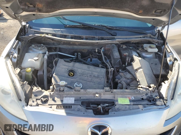 2014 Mazda 5 Touring with VIN JM1CW2CL0E0169665, listed as a Copart auction lot 80062594 with Not Provided miles and Salvage Title. Bid and sale history available at carsss.com. Image 12.