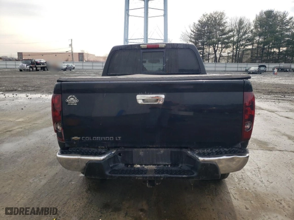 2009 Chevrolet Colorado LT w/1LT with VIN 1GCDT13E898153567, listed as a Copart auction lot 42940455 with 175,488 mi miles and Salvage Title. Bid and sale history available at carsss.com. Image 6.