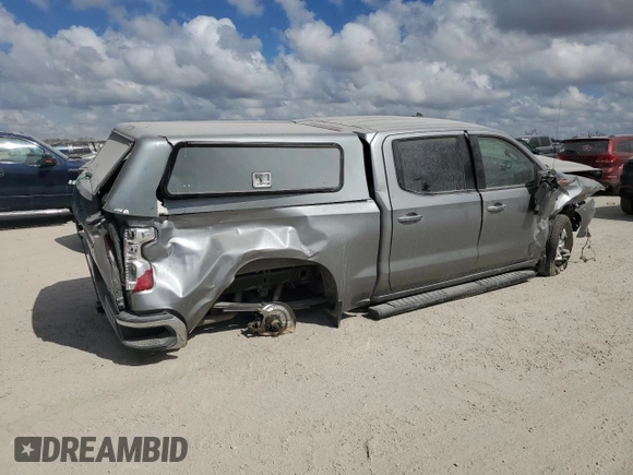 2023 Chevrolet Silverado 1500 LT with VIN 1GCUDDED9PZ218985, listed as a Copart auction lot 76994364 with 24,621 mi miles and Salvage Title. Bid and sale history available at carsss.com. Image 3.