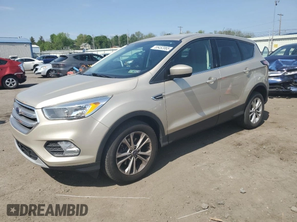 2017 Ford Escape SE with VIN 1FMCU0GD2HUE75353, listed as a Copart auction lot 55452065 with 97,283 mi miles and Clean Title. Bid and sale history available at carsss.com. Image 1.