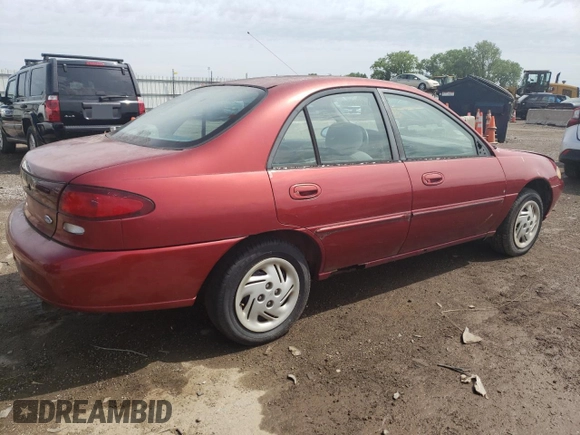 1997 Ford Escort LX with VIN 1FALP13P1VW289066, listed as a Copart auction lot 40841824 with 48,180 mi miles and Non Repairable. Bid and sale history available at DreamBid. Image 3.