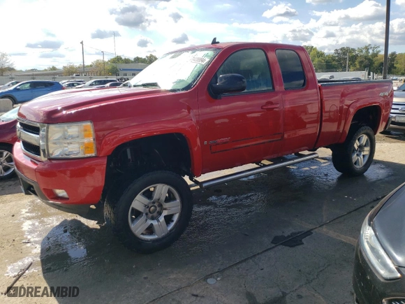 2008 Chevrolet Silverado 1500 LTZ with VIN 2GCEK19Y381227214, listed as a Copart auction lot 71428994 with 159,685 mi miles and Salvage Title. Bid and sale history available at carsss.com. Image 1.