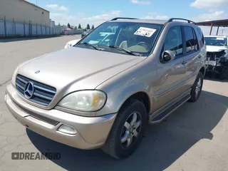 2002 Mercedes-Benz M 320/430/500 with VIN 4JGAB75E52A302663, listed as a IAAI auction lot 41865160 with 231,223 mi miles and . Bid and sale history available at DreamBid. Image 2.