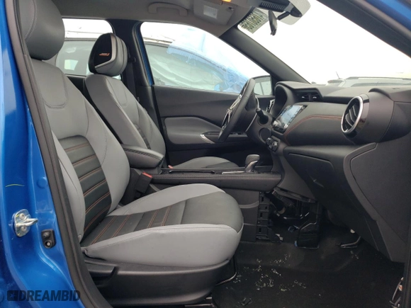 2023 Nissan Kicks SR with VIN 3N1CP5DV6PL569107, listed as a Copart auction lot 47650765 with 28,745 mi miles and Salvage Title. Bid and sale history available at carsss.com. Image 7.