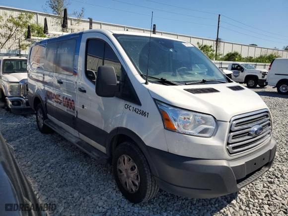 2019 Ford Transit Van with VIN 1FTYR1ZM5KKB34434, listed as a Copart auction lot 49361035 with NaN miles and Salvage Title. Bid and sale history available at carsss.com. Image 4.