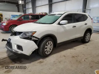2016 Nissan Rogue S with VIN JN8AT2MV5GW152672, listed as a Copart auction lot 52800985 with 143,615 mi miles and Salvage Title. Bid and sale history available at carsss.com. Image 1.
