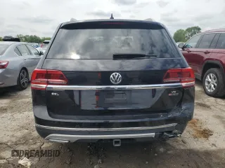 2019 Volkswagen Atlas SEL with VIN 1V2MR2CA0KC526622, listed as a Copart auction lot 58791515 with 65,157 mi miles and Salvage title. Bid and sale history available at DreamBid. Image 6.
