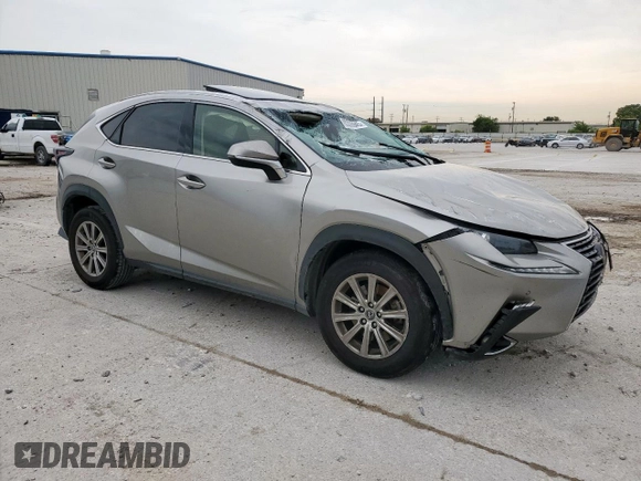 2018 Lexus NX 300 with VIN JTJYARBZ9J2114047, listed as a Copart auction lot 60356945 with 101,362 mi miles and Salvage title. Bid and sale history available at DreamBid. Image 4.