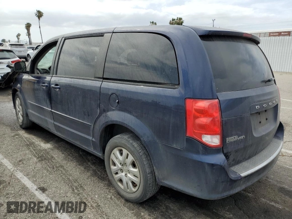 2017 Dodge Grand Caravan SE z VIN 2C4RDGBG2HR755893, wystawiony jako Copart lot #56722045 z przebiegiem Nie podano mil oraz Szkoda całkowita • Salvage title. Historia ofert i sprzedaży dostępna na DreamBid. Obrazek 2.