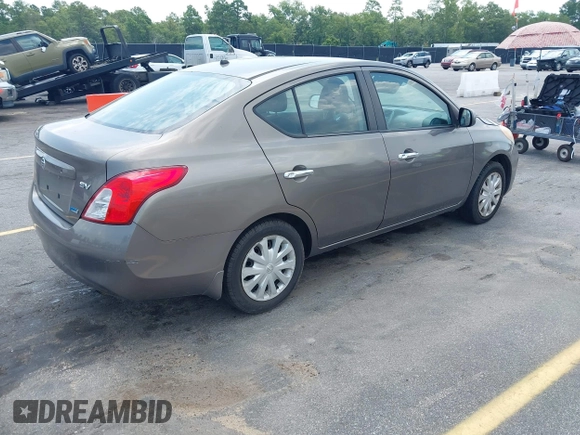 2012 Nissan Versa SV with VIN 3N1CN7AP6CL885513, listed as a IAAI auction lot 42681213 with 282,203 mi miles and . Bid and sale history available at DreamBid. Image 4.