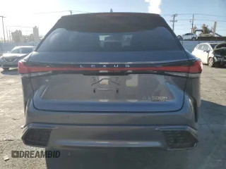 2023 Lexus RX with VIN 2T2BCMEA7PC009668, listed as a Copart auction lot 49514735 with 9,316 mi miles and Salvage Title. Bid and sale history available at carsss.com. Image 6.
