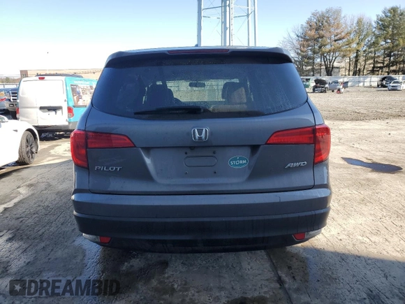 2018 Honda Pilot EX-L with VIN 5FNYF6H59JB066733, listed as a Copart auction lot 50876575 with 135,379 mi miles and Salvage Title. Bid and sale history available at carsss.com. Image 6.