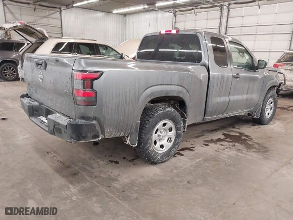 2023 Nissan Frontier S with VIN 1N6ED1CM0PN641531, listed as a IAAI auction lot 41618313 with 23,868 mi miles. Bid and sale history available at carsss.com. Image 4.