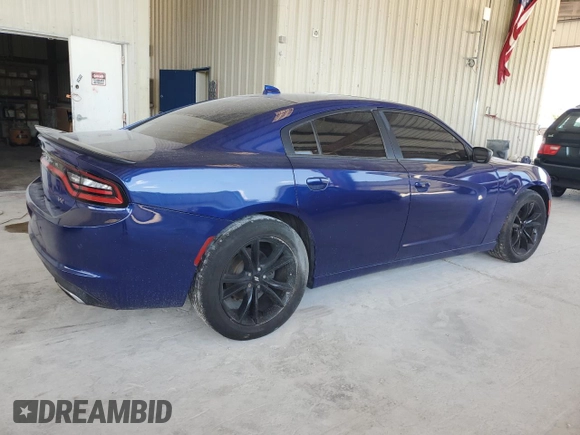 2018 Dodge Charger SXT Plus with VIN 2C3CDXHG1JH252966, listed as a Copart auction lot 56351885 with Not Provided miles and Salvage Title. Bid and sale history available at DreamBid. Image 3.