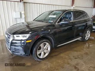 2018 Audi Q5 Premium Plus with VIN WA1BNAFY7J2004348, listed as a Copart auction lot 60078015 with 141,363 mi miles and Salvage title. Bid and sale history available at DreamBid. Image 1.