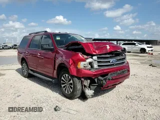 2017 Ford Expedition XLT with VIN 1FMJU1HT8HEA25610, listed as a Copart auction lot 61426525 with 141,409 mi miles and Salvage title. Bid and sale history available at DreamBid. Image 14.
