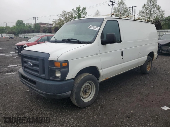2011 Ford Econoline Cargo Commercial with VIN 1FTNE2EW2BDA08449, listed as a Copart auction lot 56239175 with 249,787 mi miles and Salvage Title. Bid and sale history available at DreamBid. Image 1.
