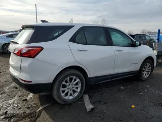 2019 Chevrolet Equinox LS with VIN 3GNAXHEV3KS606558, listed as a Copart auction lot 46854435 with 97,351 mi miles and Salvage Title. Bid and sale history available at carsss.com. Image 3.