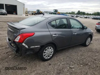 2017 Nissan Versa SV with VIN 3N1CN7AP7HL839843, listed as a Copart auction lot 58480605 with 101,910 mi miles and Salvage title. Bid and sale history available at DreamBid. Image 3.
