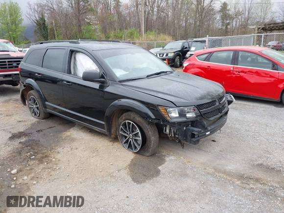 2018 Dodge Journey SE with VIN 3C4PDCAB8JT448530, listed as a IAAI auction lot 41942261 with 86,055 mi miles and . Bid and sale history available at carsss.com. Image 1.