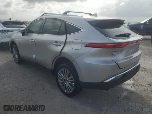 2022 Toyota Venza LE with VIN JTEAAAAH4NJ114334, listed as a Copart auction lot 76534994 with 34,338 mi miles and Non Repairable. Bid and sale history available at carsss.com. Image 2.