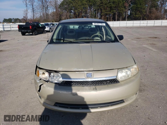 2003 Saturn ION with VIN 1G8AL52F83Z202931, listed as a Copart auction lot 86487104 with 180,644 mi miles and Salvage Title. Bid and sale history available at carsss.com. Image 5.