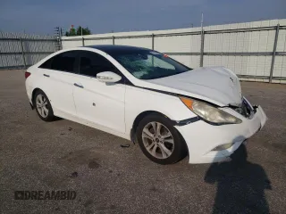 2012 Hyundai Sonata Limited z VIN 5NPEC4AC0CH382468, wystawiony jako Copart lot #57760705 z przebiegiem 195 114 mil mil oraz Szkoda całkowita • Salvage title. Historia ofert i sprzedaży dostępna na DreamBid. Obrazek 4.