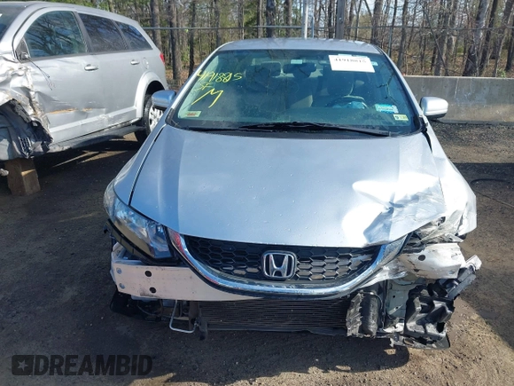2015 Honda Civic Sedan LX with VIN 19XFB2F53FE008578, listed as a IAAI auction lot 41918815 with 93,860 mi miles. Bid and sale history available at carsss.com. Image 13.