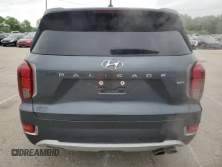 2020 Hyundai Palisade SEL z VIN KM8R4DHE7LU169377, wystawiony jako Copart lot #52479895 z przebiegiem 58 828 mil mil oraz Szkoda całkowita • Salvage title. Historia ofert i sprzedaży dostępna na DreamBid. Obrazek 6.