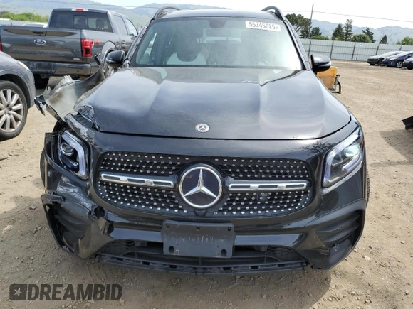 2023 Mercedes-Benz GLB 250 z VIN W1N4M4HBXPW288676, wystawiony jako Copart lot #55346025 z przebiegiem 14 303 mil mil oraz Szkoda całkowita • Salvage title. Historia ofert i sprzedaży dostępna na DreamBid. Obrazek 5.