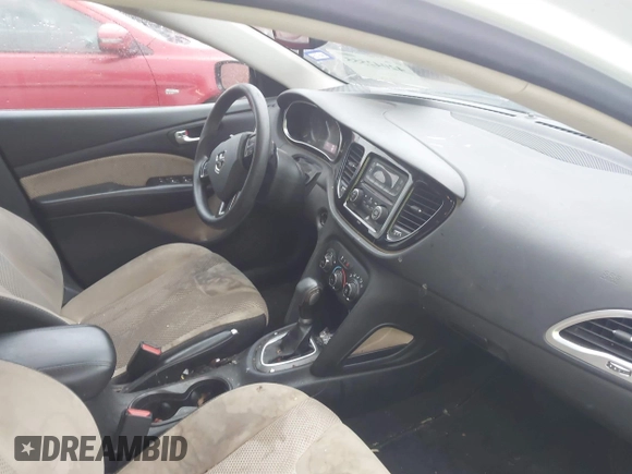 2015 Dodge Dart SXT with VIN 1C3CDFBBXFD319480, listed as a IAAI auction lot 42042555 with 176,300 mi miles. Bid and sale history available at carsss.com. Image 5.