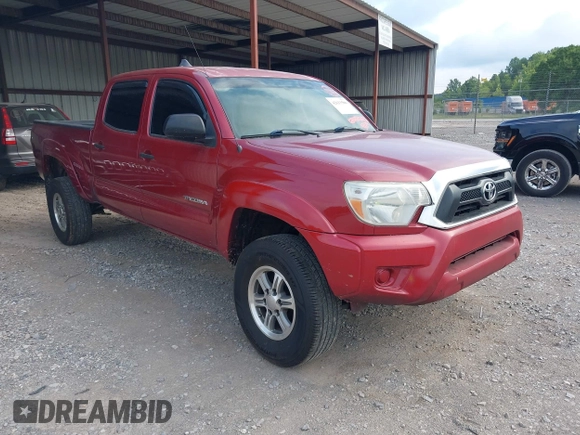 2014 Toyota Tacoma with VIN 3TMMU4FN8EM068048, listed as a IAAI auction lot 42633506 with 126,339 mi miles and . Bid and sale history available at DreamBid. Image 1.