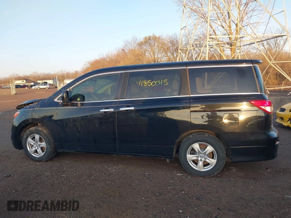 2012 Nissan Quest SL with VIN JN8AE2KP2C9031928, listed as a IAAI auction lot 41850045 with 140,075 mi miles. Bid and sale history available at carsss.com. Image 14.