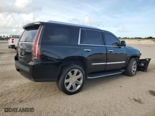 2015 Cadillac Escalade Luxury with VIN 1GYS3MKJ0FR561441, listed as a Copart auction lot 69660374 with 116,593 mi miles and Salvage Title. Bid and sale history available at carsss.com. Image 3.