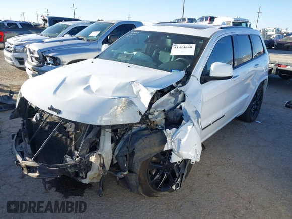2021 Jeep Grand Cherokee Laredo X with VIN 1C4RJEAG6MC658195, listed as a IAAI auction lot 41414668 with 52,488 mi miles and . Bid and sale history available at DreamBid. Image 18.