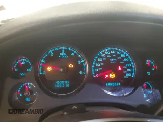 2007 Chevrolet Tahoe LT с VIN 1GNFK130X7R400439, выставлен на аукционе Copart как лот 58725985 с пробегом 242 215 миль миль и Чистый • Clean title. История ставок и продаж доступна на DreamBid. Изображение 9.