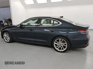 2022 Genesis G70 2.0T with VIN KMTG34TA1NU094229, listed as a Copart auction lot 52890445 with 96,667 mi miles and Clean Title. Bid and sale history available at DreamBid. Image 2.