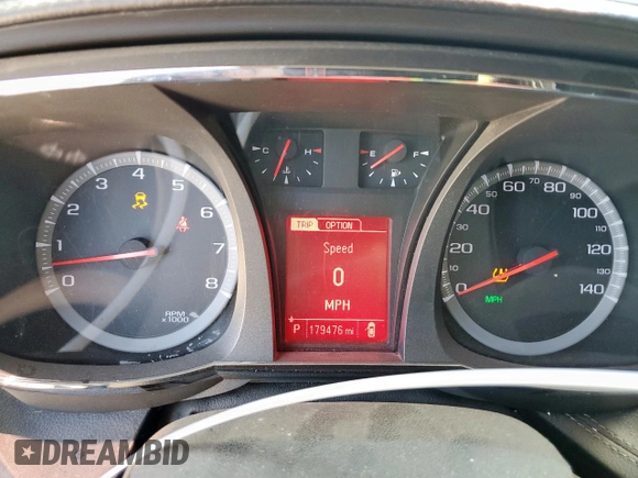 2017 GMC Terrain Denali with VIN 2GKFLVE35H6156298, listed as a Copart auction lot 60050555 with 179,476 mi miles and Clean title. Bid and sale history available at DreamBid. Image 9.