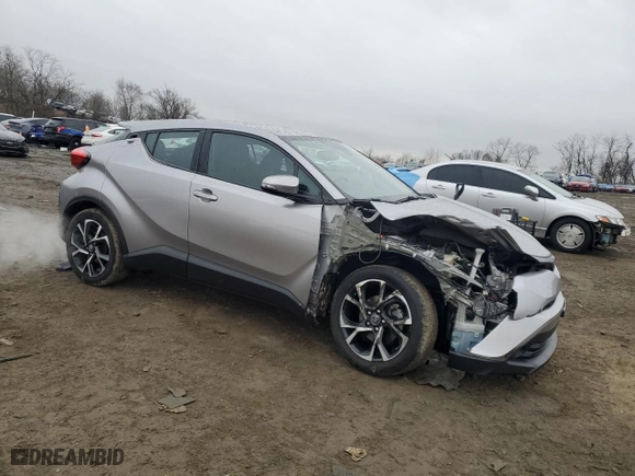 2018 Toyota C-HR XLE with VIN NMTKHMBX9JR033143, listed as a Copart auction lot 43194705 with 245,288 mi miles and Salvage Title. Bid and sale history available at carsss.com. Image 4.