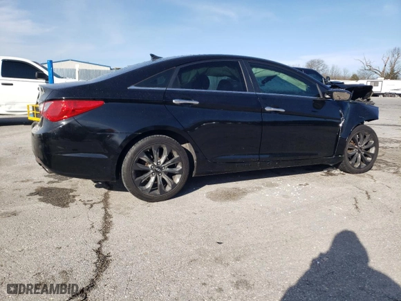 2011 Hyundai Sonata SE with VIN 5NPEC4AC4BH141446, listed as a Copart auction lot 49726375 with 177,487 mi miles and Salvage Title. Bid and sale history available at carsss.com. Image 3.